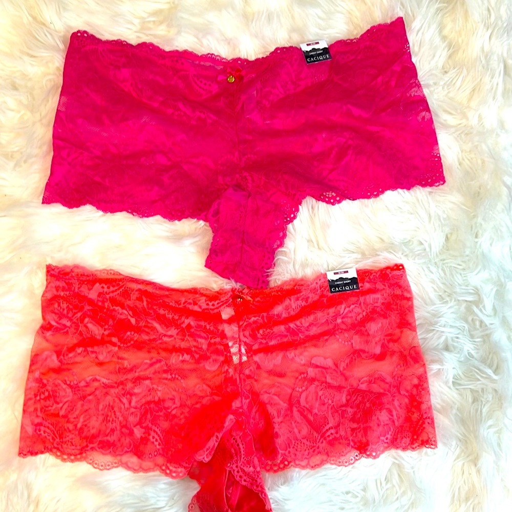 2 pair Cacique cheeky panties